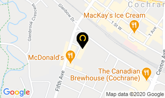 Happy's Liquor Store in Cochrane map