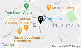 Hara Associates Inc in Guelph map