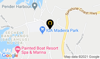 Harbour Insurance Agencies Ltd in Madeira Park map
