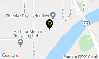 Harbour Metals Recycling in Thunder Bay map