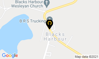 Harbour Tide Inn in Blacks Harbour map