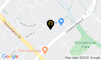 Harcomp Group Professional Services in Mississauga map