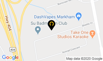 Hard Wear Promotions in Markham map