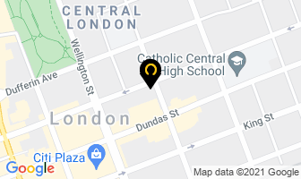 Hardick Chiropractic Centre in London map