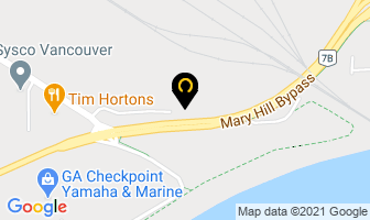 Hardwood Warehouse in Port Coquitlam map