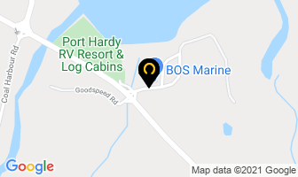 Hardy Bay Machine Works in Port Hardy map