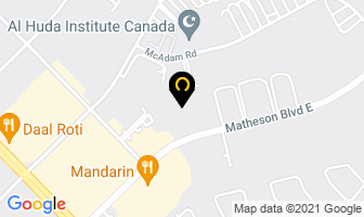 Harlund Industries Ltd in Mississauga map