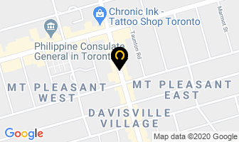 Harmony in Toronto map