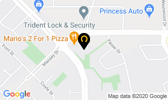 Harmony Day Care Centre in Prince George map