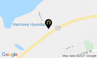 Harmony Hyundai in Clarence-Rockland map
