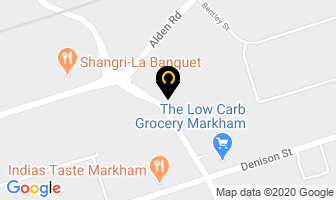 Harmony Interiors in Markham map