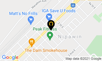 Harmony Ridge Condominium Association in Nipawin map