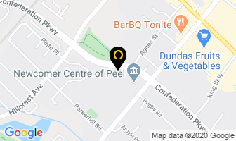 Haroon Legal Services in Mississauga map