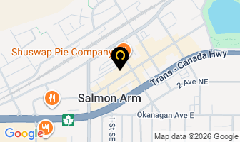Harper Twins Real Estate Group in Salmon Arm map