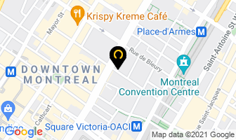 Harris Arnold Consulting Ltd in Montreal map