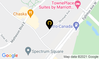 Harris + Harris Llp in Mississauga map