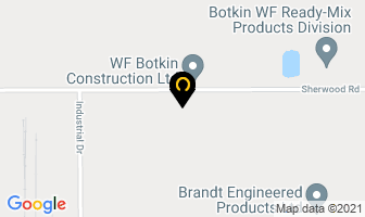 Harris Rebar in Regina map