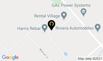 Harris Rebar in Guelph map
