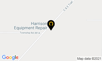 Harrison Equipment Repair Ltd in Red Deer map