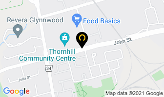 Harrison Inc Advertising in Thornhill map