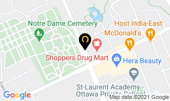 Harrison Jon Insurance Services Limited in Ottawa map