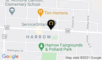 Harrow Massage Clinic in Harrow map