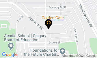 Harry Ziel Accounting in Calgary map