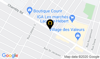 Harshi's Beauty Salon in Longueuil map
