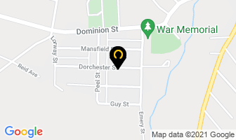 Hart Jim Construction in Beloeil map