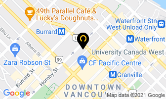 Hart Legal in Toronto map