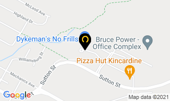 Hartwick Communications in Kincardine map