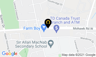 Harvard Health Group in Hamilton map