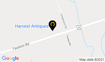 Harvest Antiques in Southampton map