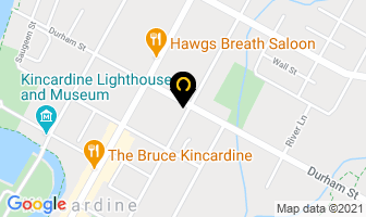Harvey Financial Solutions Inc in Kincardine map
