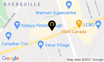 Harvey's in Peterborough map