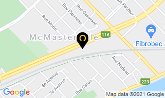 Harvey's in Mcmasterville map