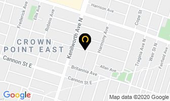 Harveys Cleaning in Hamilton map