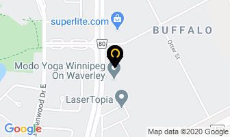 Harwood Design Builders in Winnipeg map
