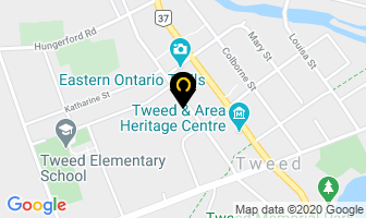 Hastings County Autobody in Tweed map