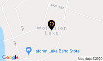 Hatchet Lake Store in Division No. 18 map