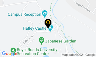 Hatley Park National Historic Site in Victoria map