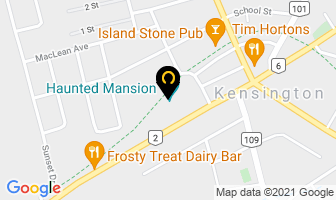 Haunted Mansion in Kensington map