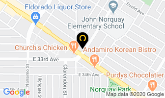 Havana Technical Hair Design in Toronto map