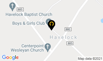 Havelock Memorial Hall in Havelock map