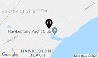 Hawkestone Yacht Club in Hawkestone map