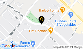 Hawks Management Group in Mississauga map