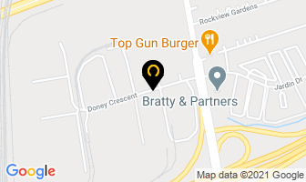 Hawksdale Landscaping in Vaughan map