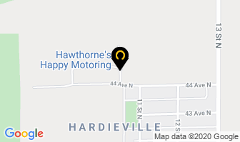 Hawthorne's Happy Motoring in Lethbridge map