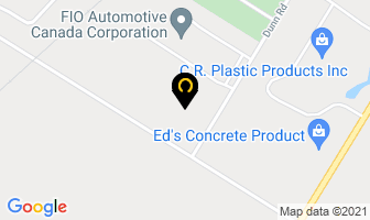 Hayashi Canada Inc in Stratford map