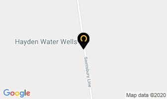 Hayden Water Wells in Lucan map